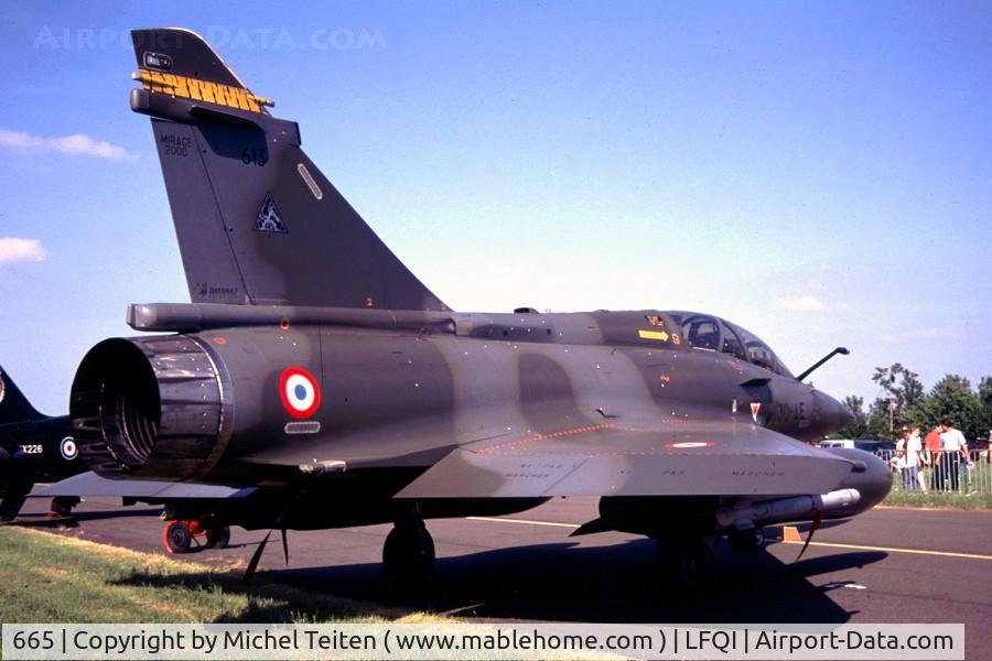 665, Dassault Mirage 2000D C/N 537, EC 5/330 Cote d'Argent