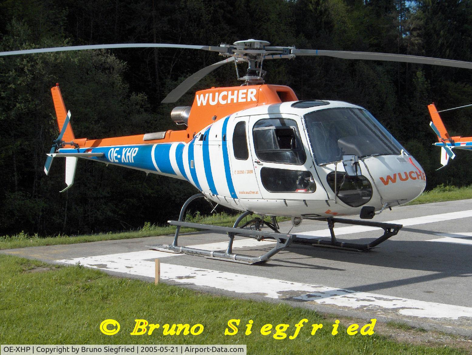 OE-XHP, Eurocopter AS-350B-3 Ecureuil Ecureuil C/N 3812, Ludesch LOIG