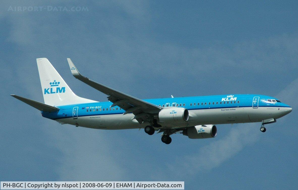 PH-BGC, 2008 Boeing 737-8K2 C/N 30361, ..