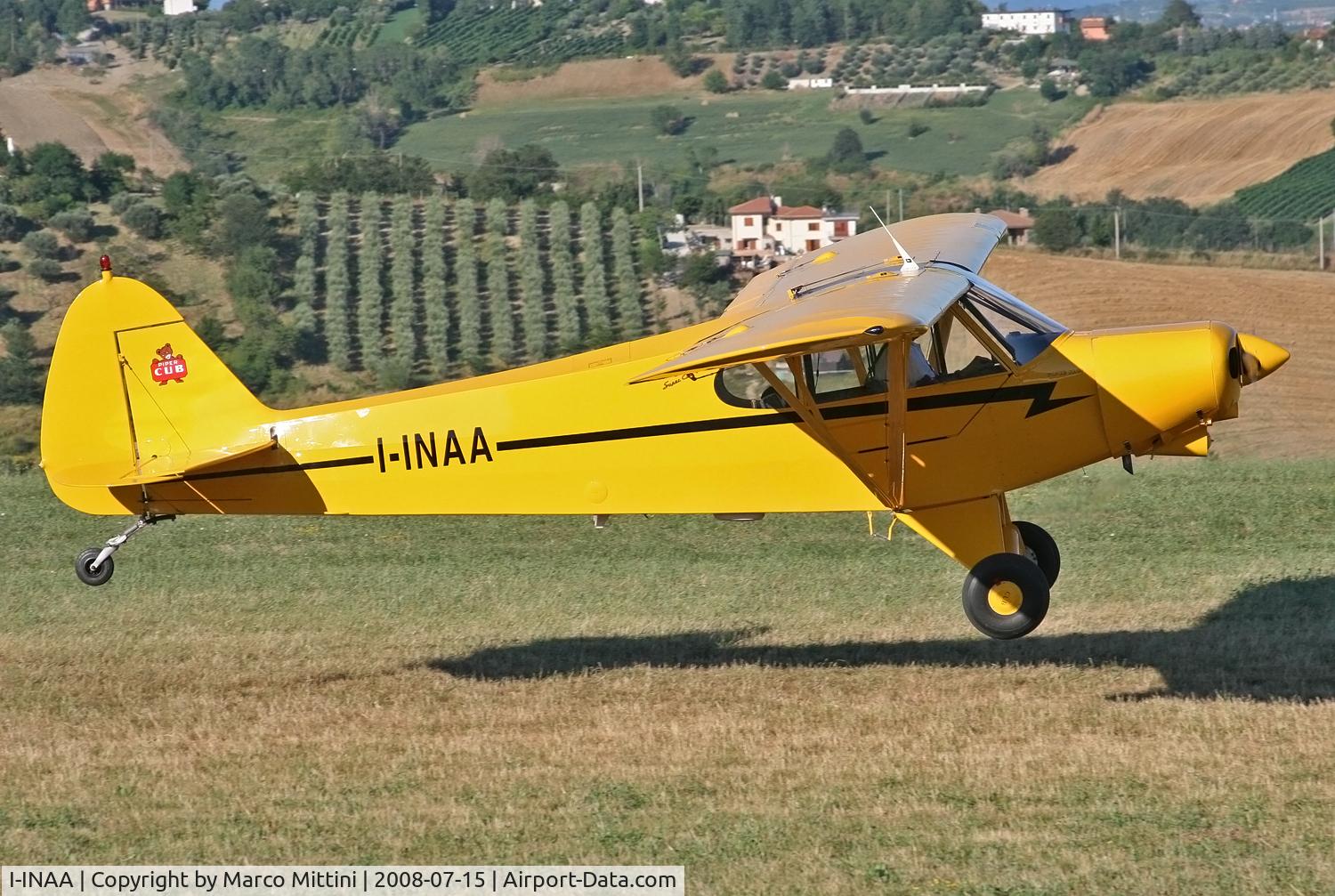 I-INAA, Piper PA-18-150 Super Cub C/N 18-7809148, At San Marino airport