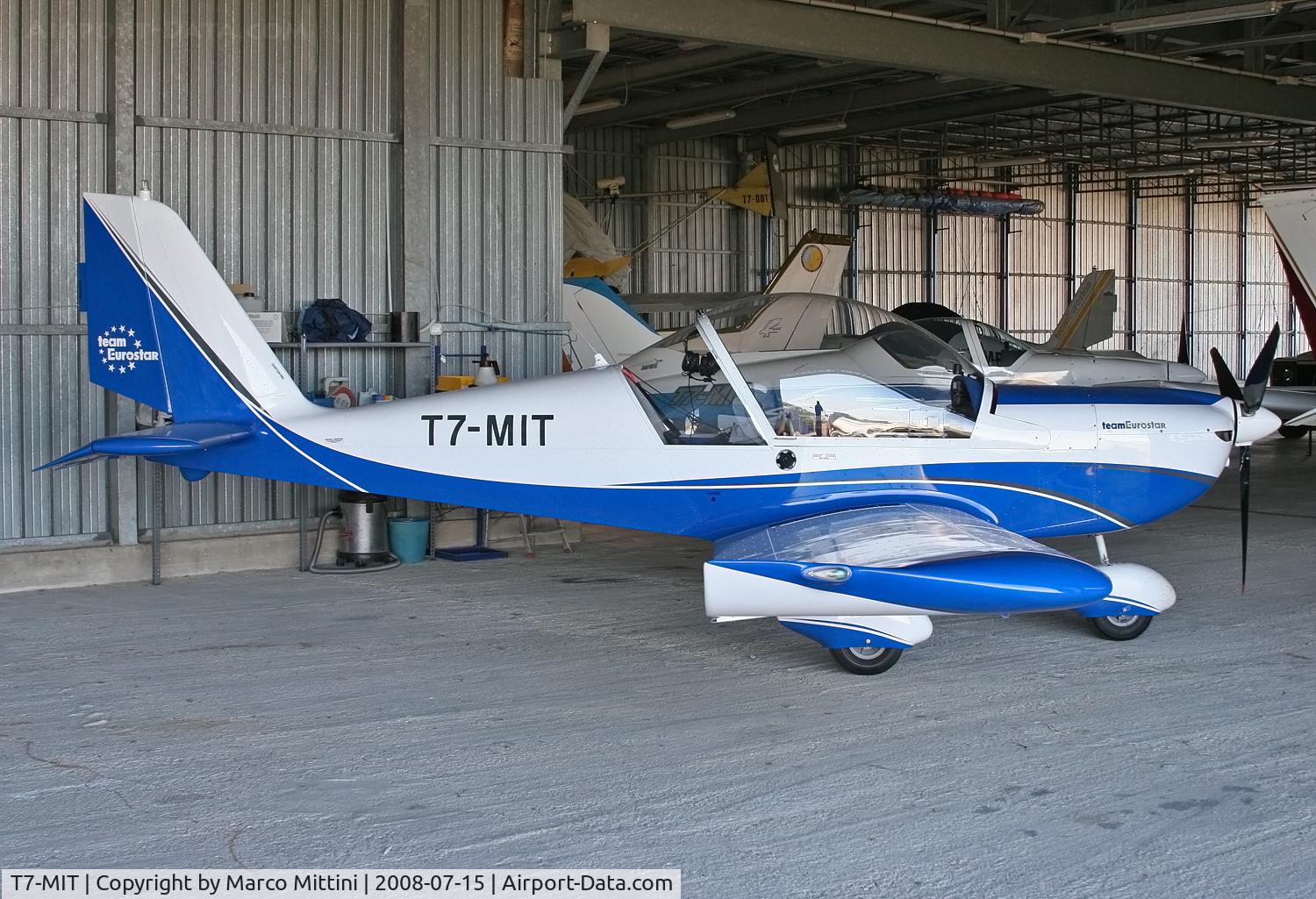 T7-MIT, Evektor-Aerotechnik EV-97 Eurostar C/N Not found T7-MIT, At San Marino airport