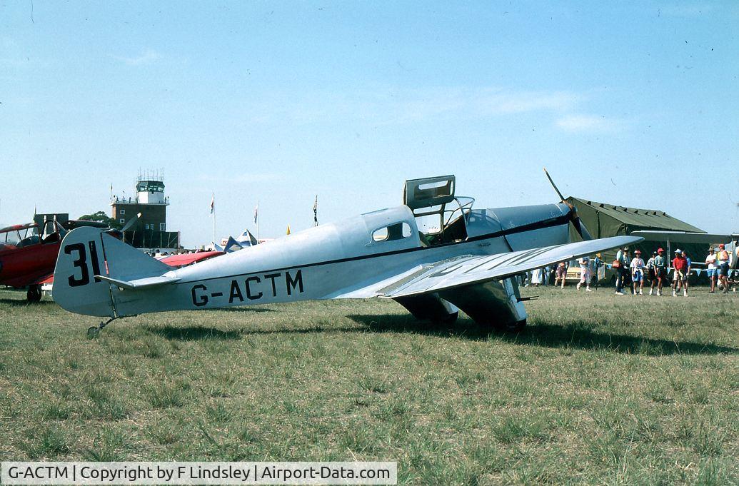 G-ACTM, Miles M3 Falcon C/N 102, MILES M3