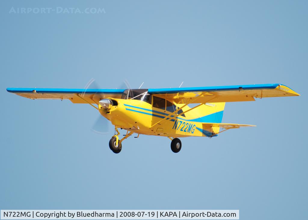 N722MG, 2006 Maule MT-7-260 C/N 27015C, On approach to 17L.