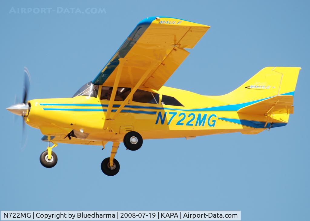 N722MG, 2006 Maule MT-7-260 C/N 27015C, On approach to 17L.