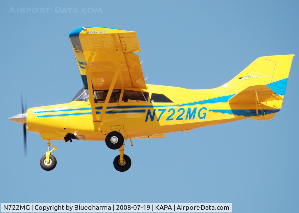 N722MG, 2006 Maule MT-7-260 C/N 27015C, On approach to 17L.