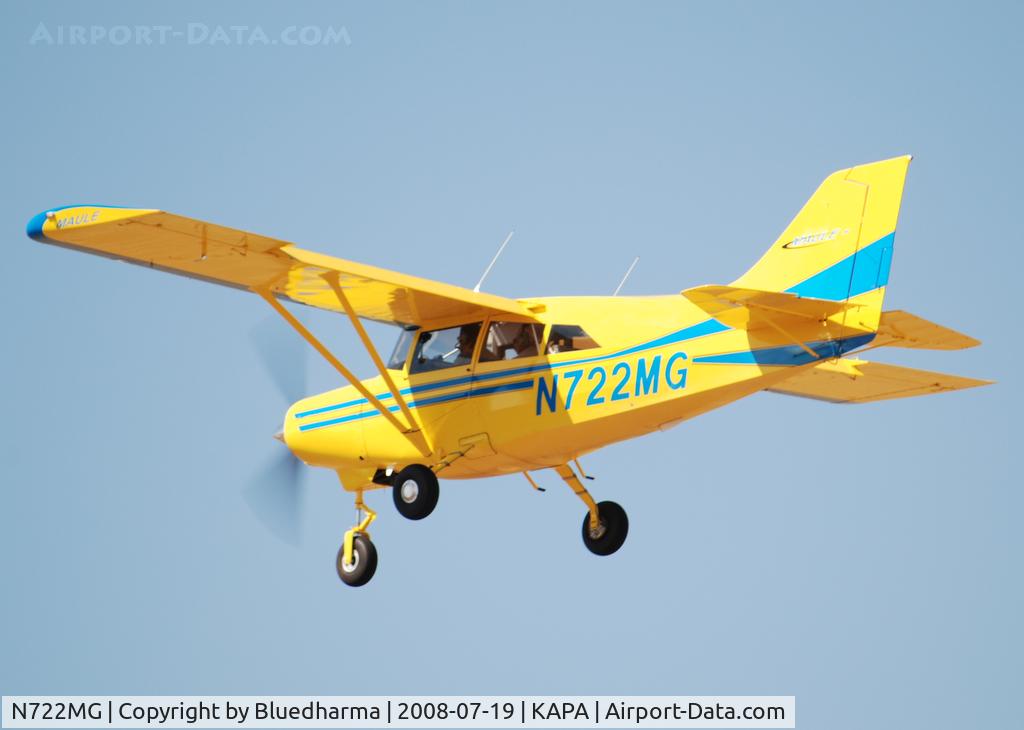 N722MG, 2006 Maule MT-7-260 C/N 27015C, On approach to 17L.