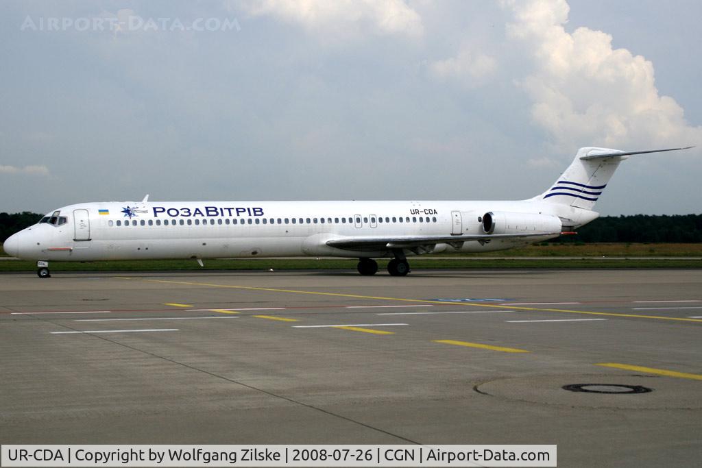 UR-CDA, 1985 McDonnell Douglas MD-82 (DC-9-82) C/N 49278/1183, visitor