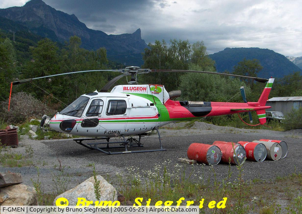 F-GMEN, Eurocopter AS-350B-3 Ecureuil Ecureuil C/N 3115, Le Fayet
