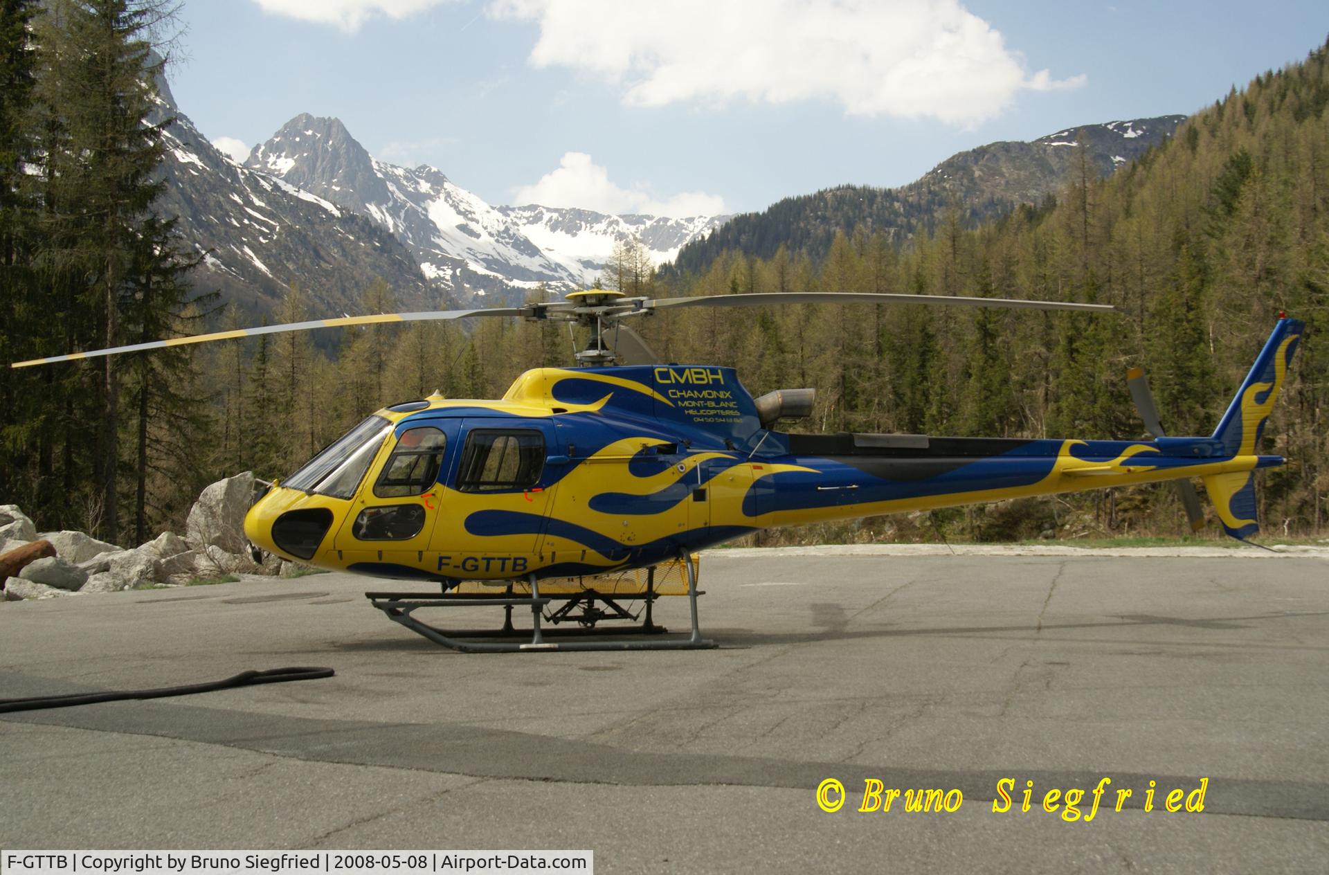 F-GTTB, Eurocopter AS-350B-3 Ecureuil Ecureuil C/N 9078, Argentière
