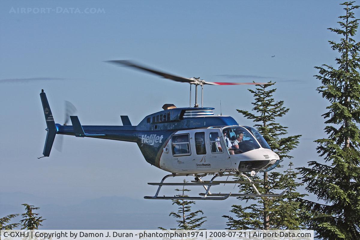 C-GXHJ, 1982 Bell 206L-1 LongRanger II C/N 45741, Taken at Mt Grouse Heliport