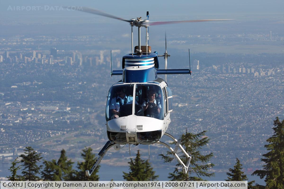 C-GXHJ, 1982 Bell 206L-1 LongRanger II C/N 45741, Taken at Mt Grouse Heliport