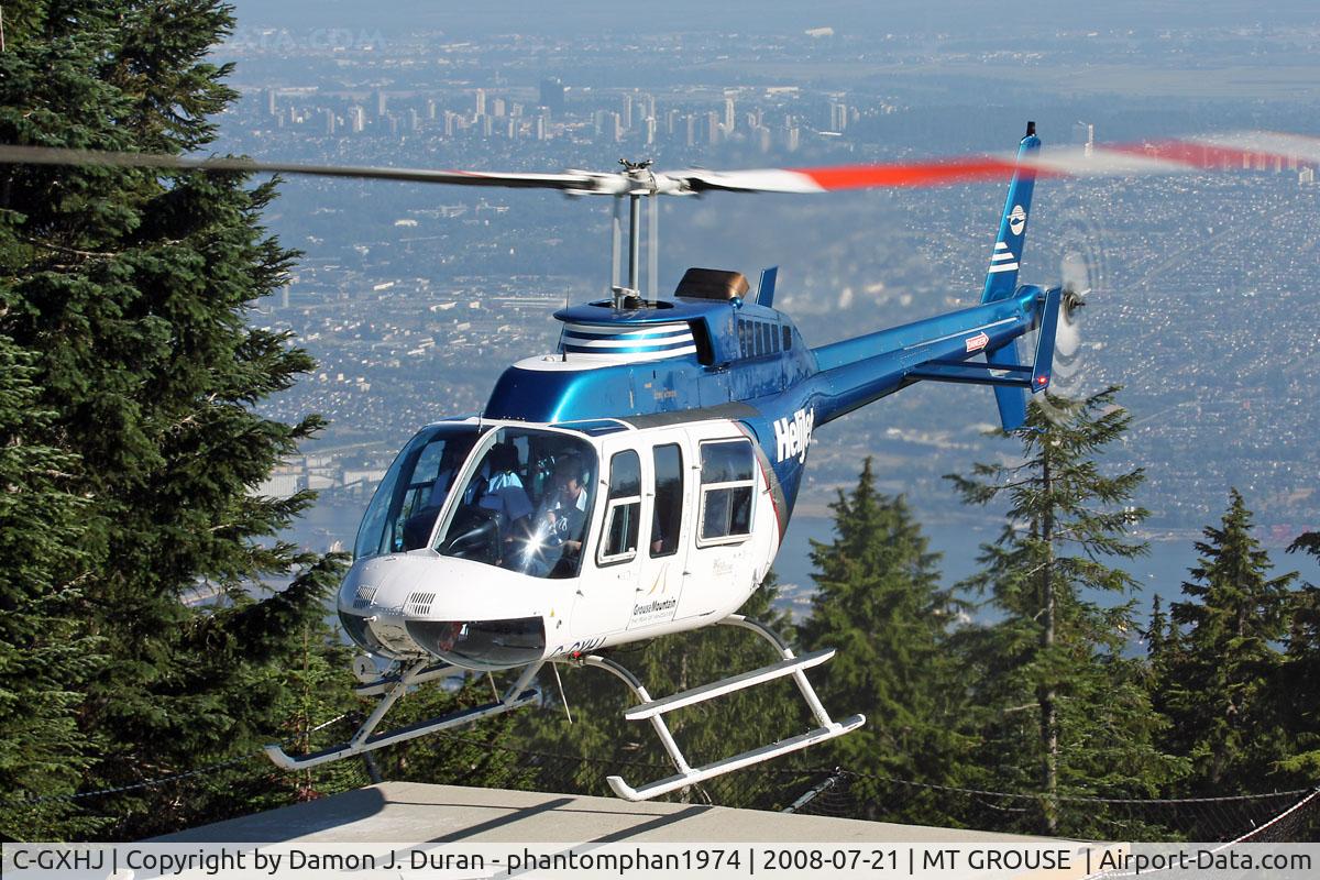 C-GXHJ, 1982 Bell 206L-1 LongRanger II C/N 45741, Taken at Mt Grouse Heliport
