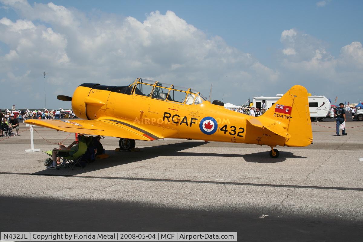 N432JL, Canadian Car & Foundry Harvard MK IV C/N CCF4-223, Harvard MKIV