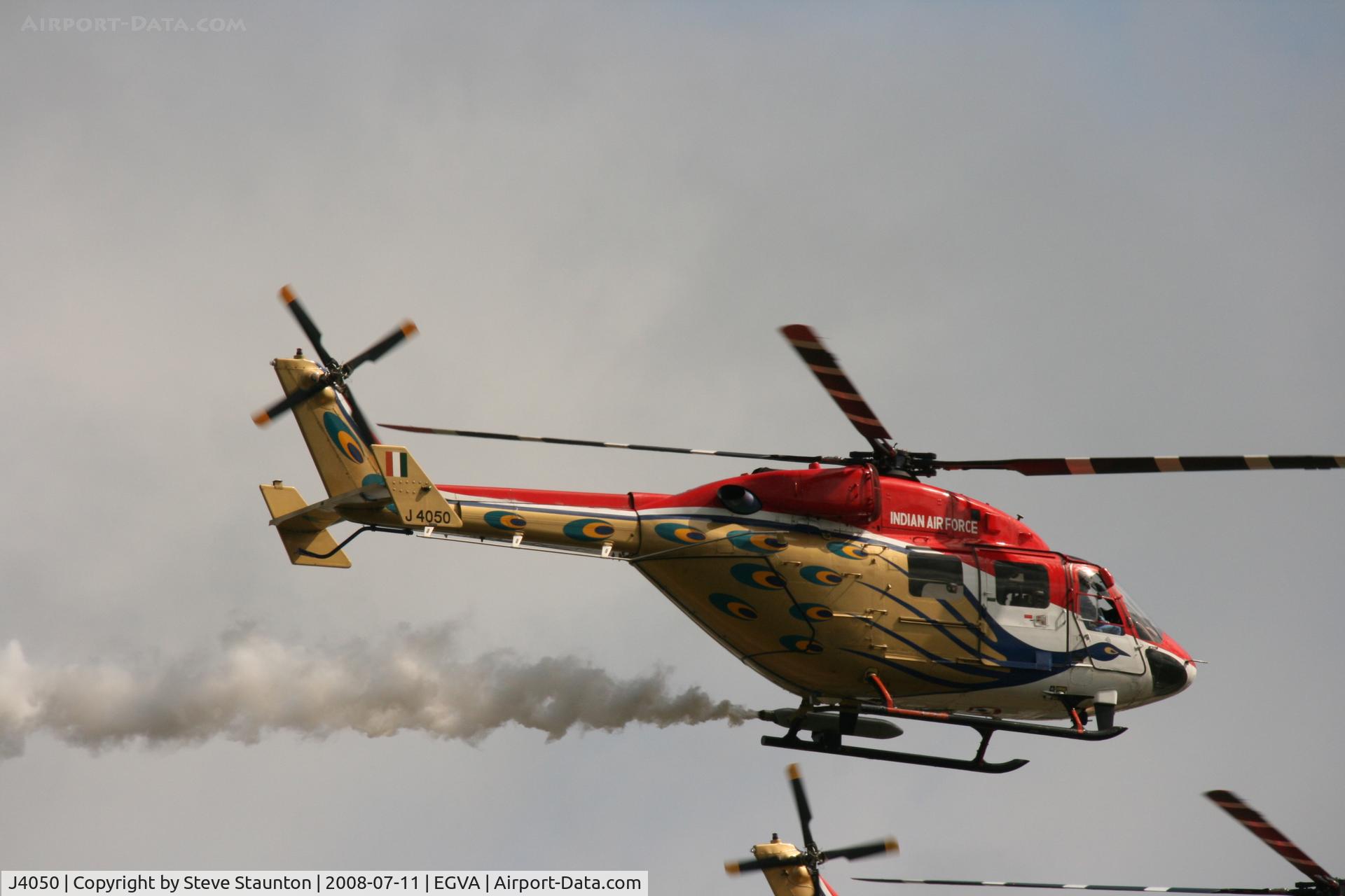 J4050, HAL Dhruv C/N CC/35/04, Taken at the Royal International Air Tattoo 2008 during arrivals and departures (show days cancelled due to bad weather)