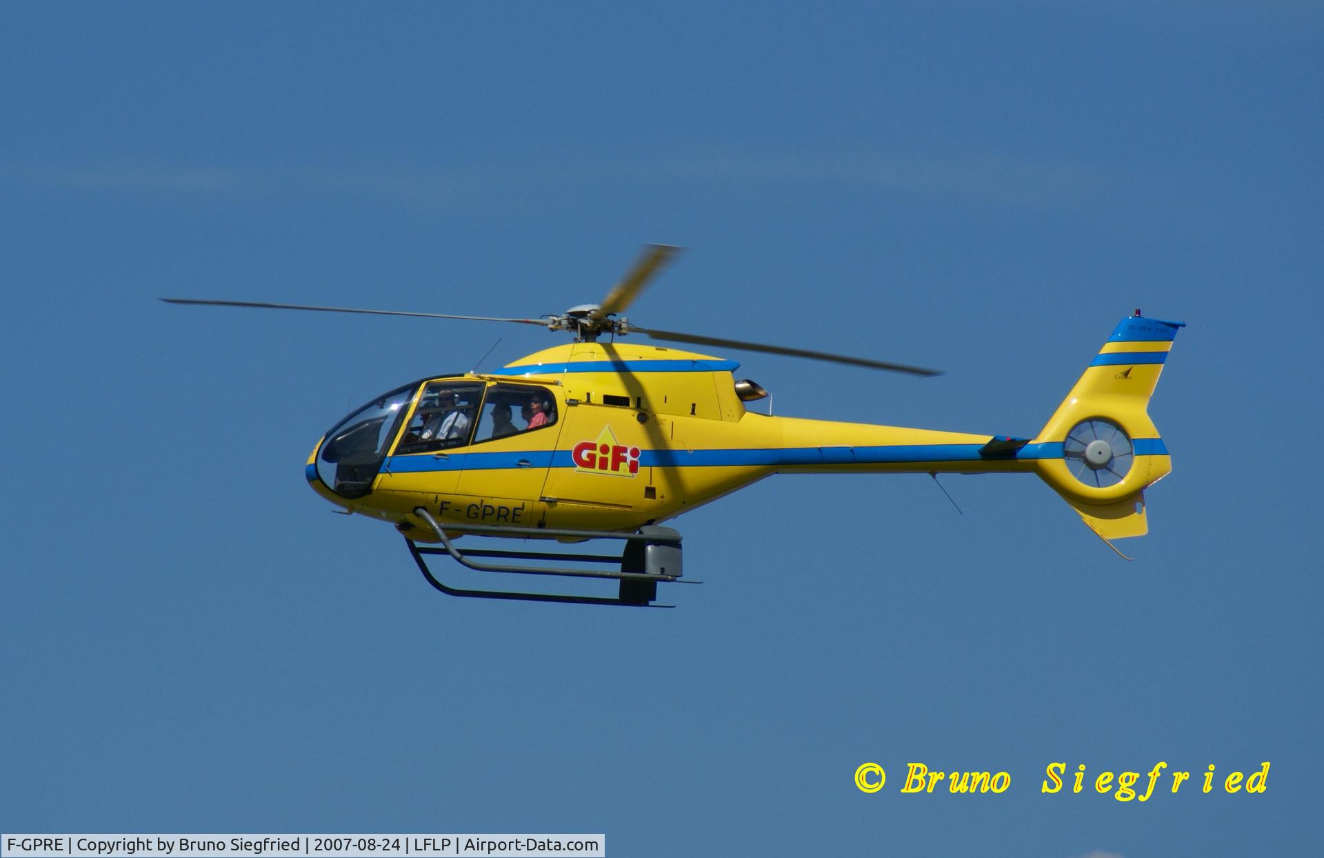 F-GPRE, 2000 Eurocopter EC-120B Colibri C/N 1123, Annecy-Meythet LFLP