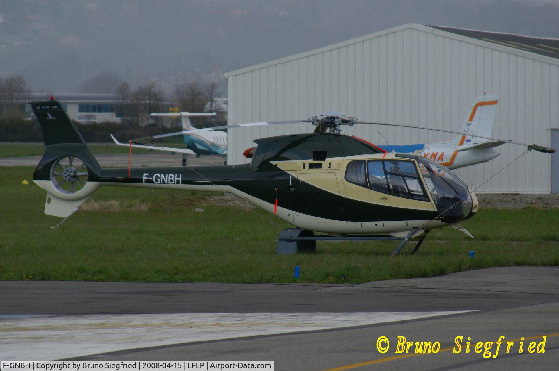 F-GNBH, Eurocopter EC-120B Colibri C/N 1307, Annecy-Meythet LFLP