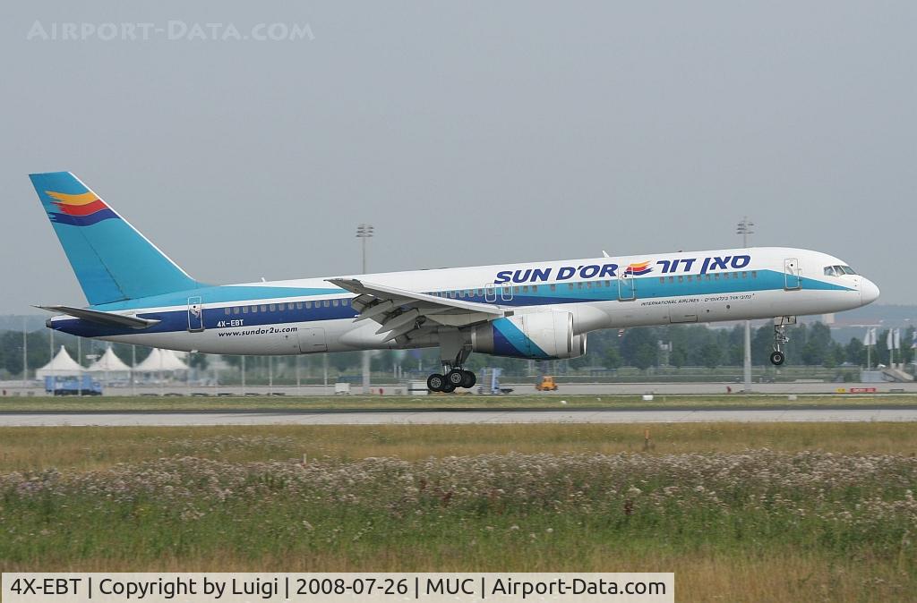 4X-EBT, 1991 Boeing 757-258/ER C/N 25036/356, SunDor