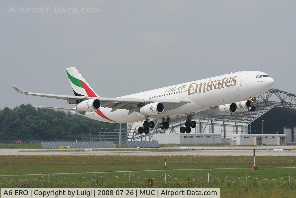 A6-ERO, 1997 Airbus A340-313 C/N 163, Emirates