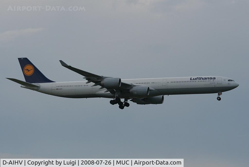D-AIHV, 2008 Airbus A340-642X C/N 897, Lufthansa