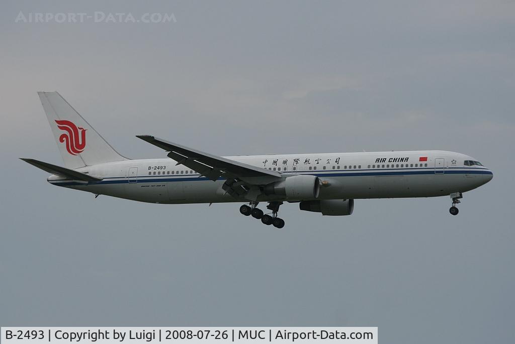 B-2493, 1998 Boeing 767-3Q8/ER C/N 28132, Air China