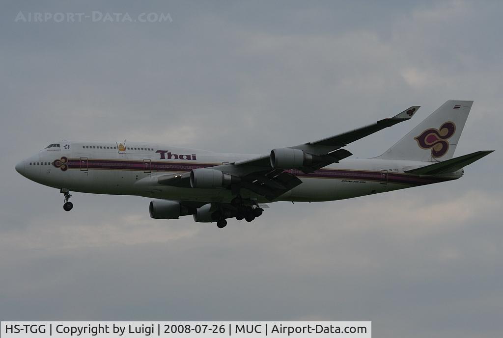 HS-TGG, 2003 Boeing 747-4D7 C/N 33771, Thai Airways