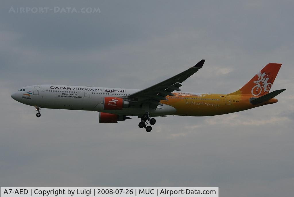 A7-AED, 2005 Airbus A330-302 C/N 680, Qatar Airways