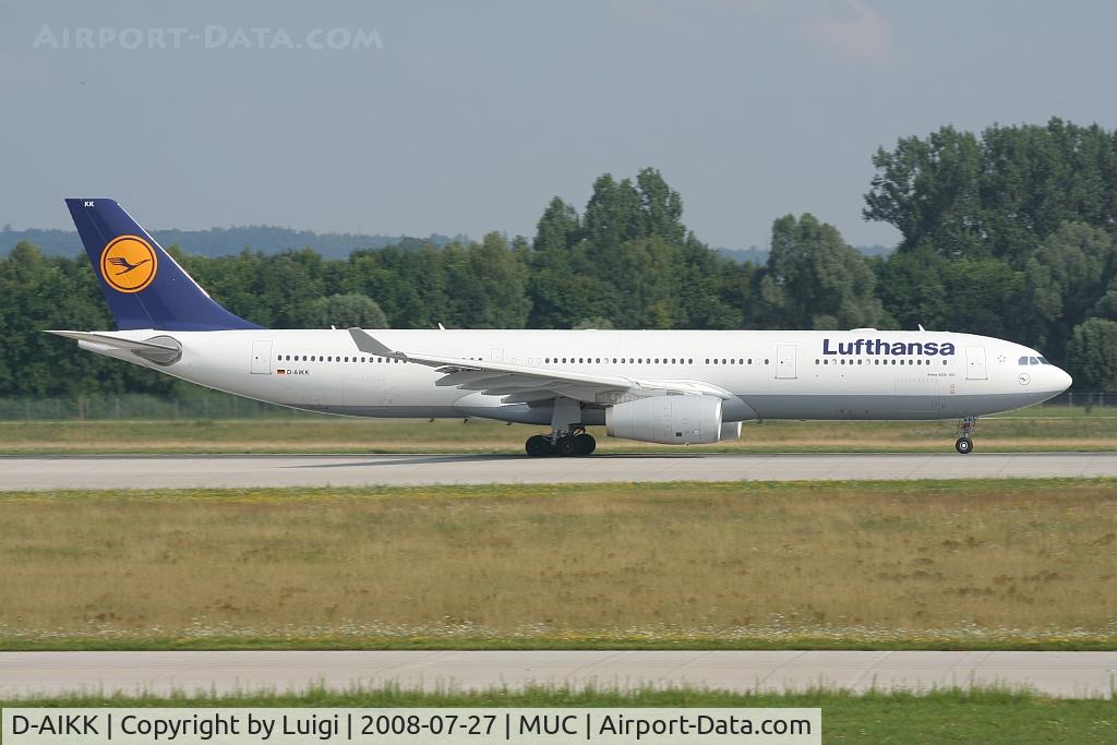 D-AIKK, 2008 Airbus A330-343X C/N 896, Lufthansa