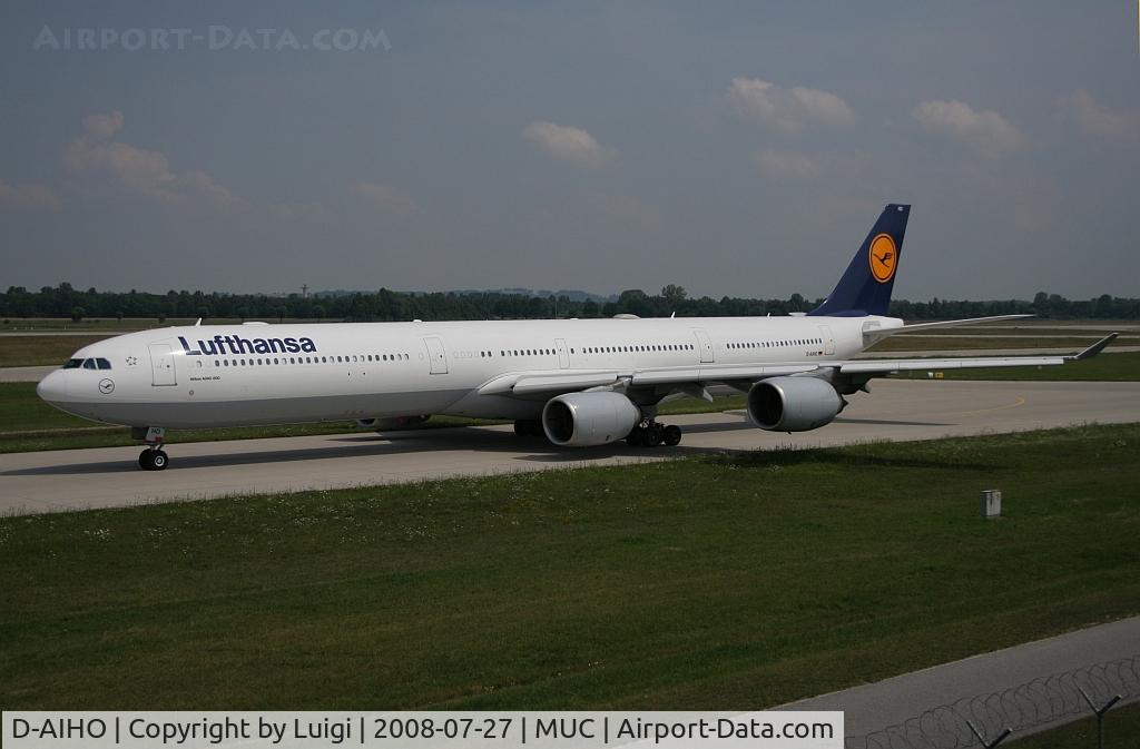 D-AIHO, 2006 Airbus A340-642 C/N 767, Lufthansa
