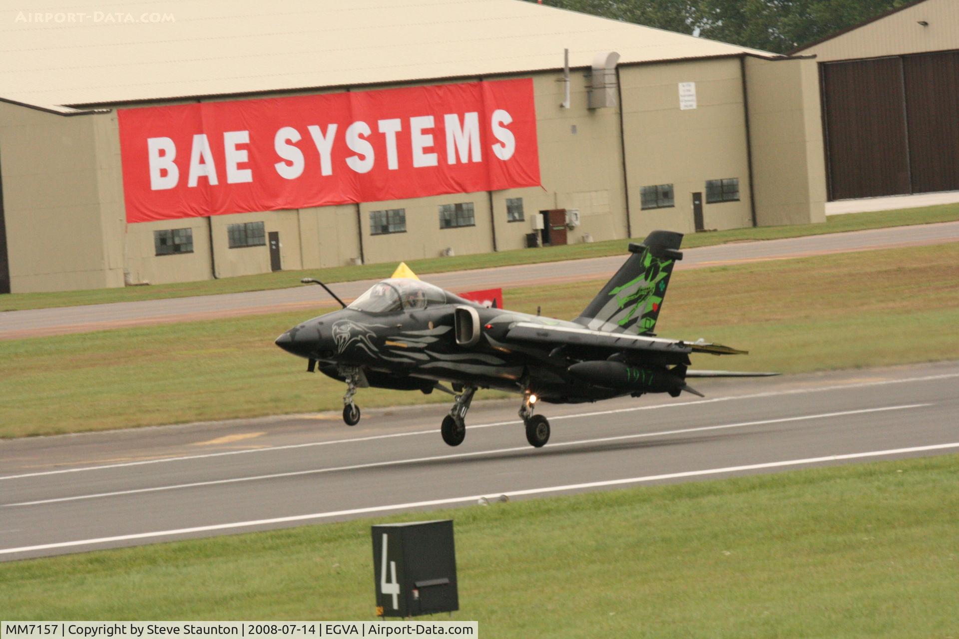 MM7157, 1991 AMX International AMX C/N IX069, Taken at the Royal International Air Tattoo 2008 during arrivals and departures (show days cancelled due to bad weather)