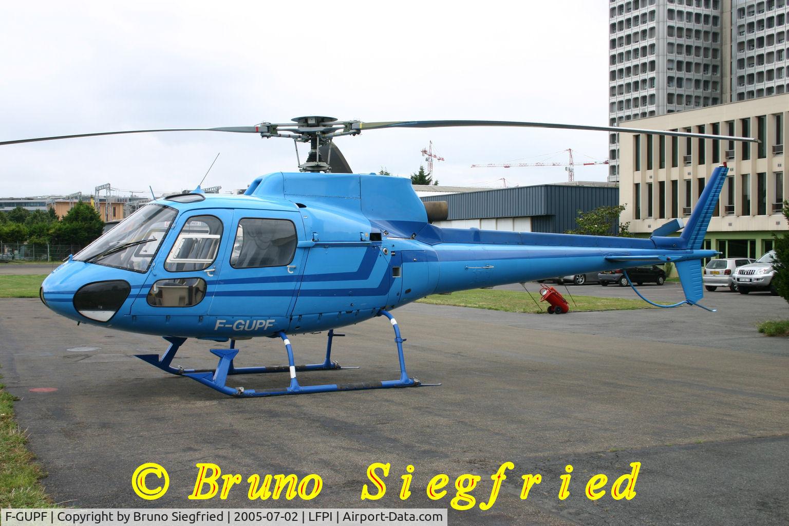 F-GUPF, Aerospatiale AS-350D AStar Mk3 C/N 1191, Paris -Issy-les-Moulineaux LFPI