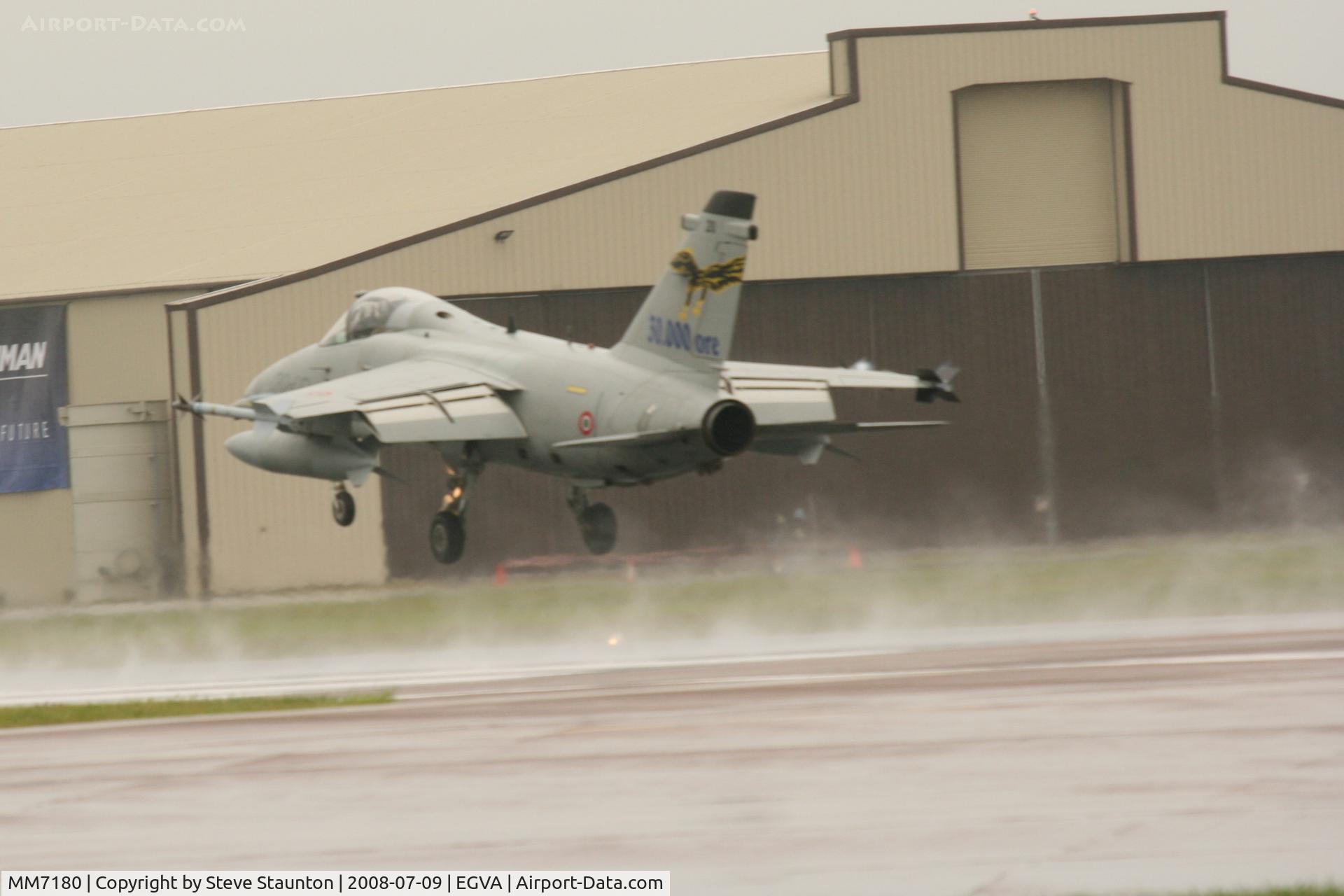 MM7180, AMX International AMX C/N IX092, Taken at the Royal International Air Tattoo 2008 during arrivals and departures (show days cancelled due to bad weather)