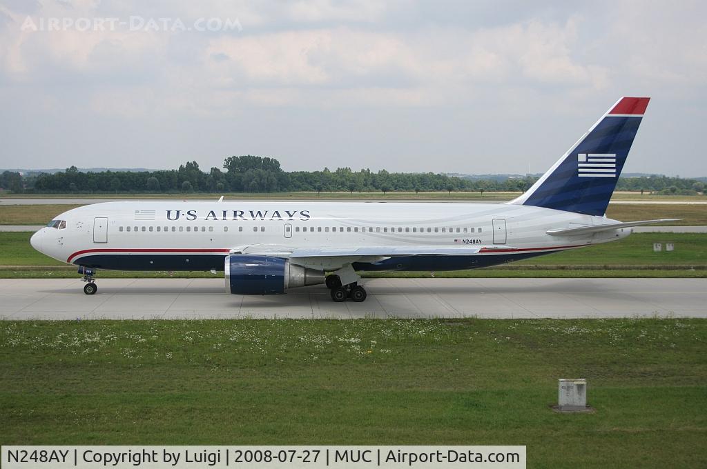 N248AY, 1988 Boeing 767-201 C/N 23900, US Airways