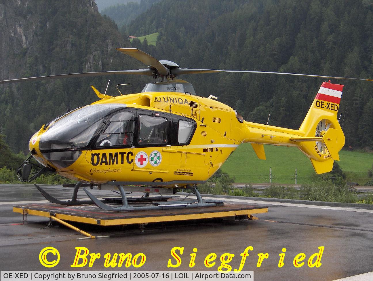 OE-XED, Eurocopter EC-135T-1 C/N 072, Heliport Zams LOIL