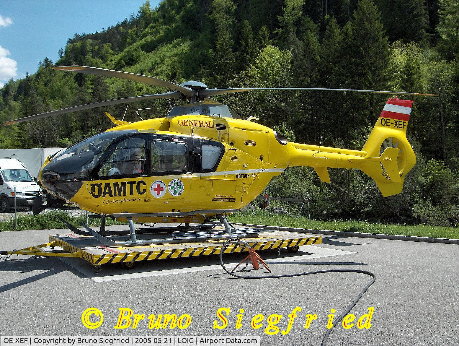 OE-XEF, Eurocopter EC-135T-1 C/N 127, Ludesch Heliport LOIG