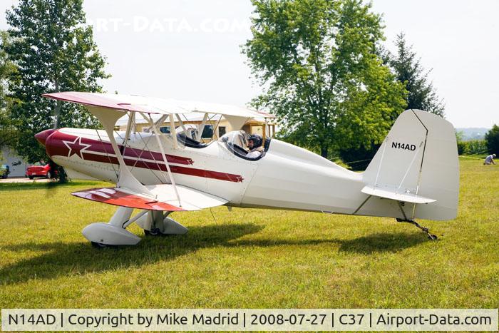 N14AD, 1985 Stolp SA-300 Starduster Too C/N 1354, At Brodhead 2008