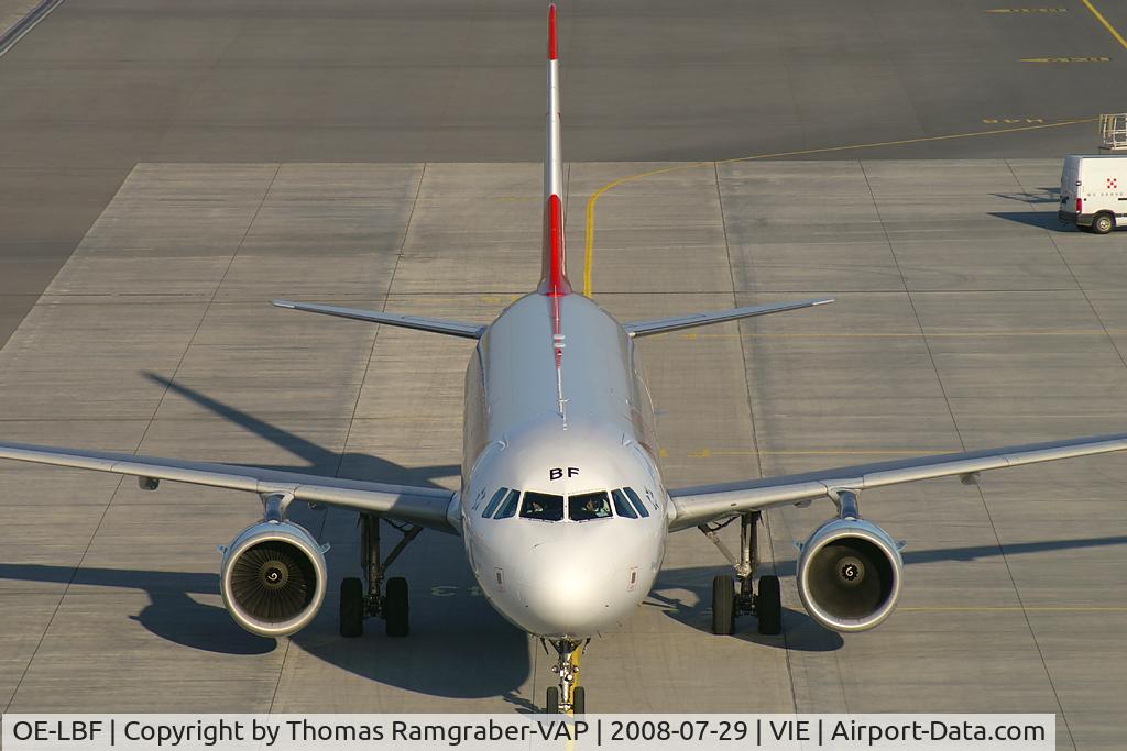 OE-LBF, 2001 Airbus A321-211 C/N 1458, Austrian Airlines Airbus A321
