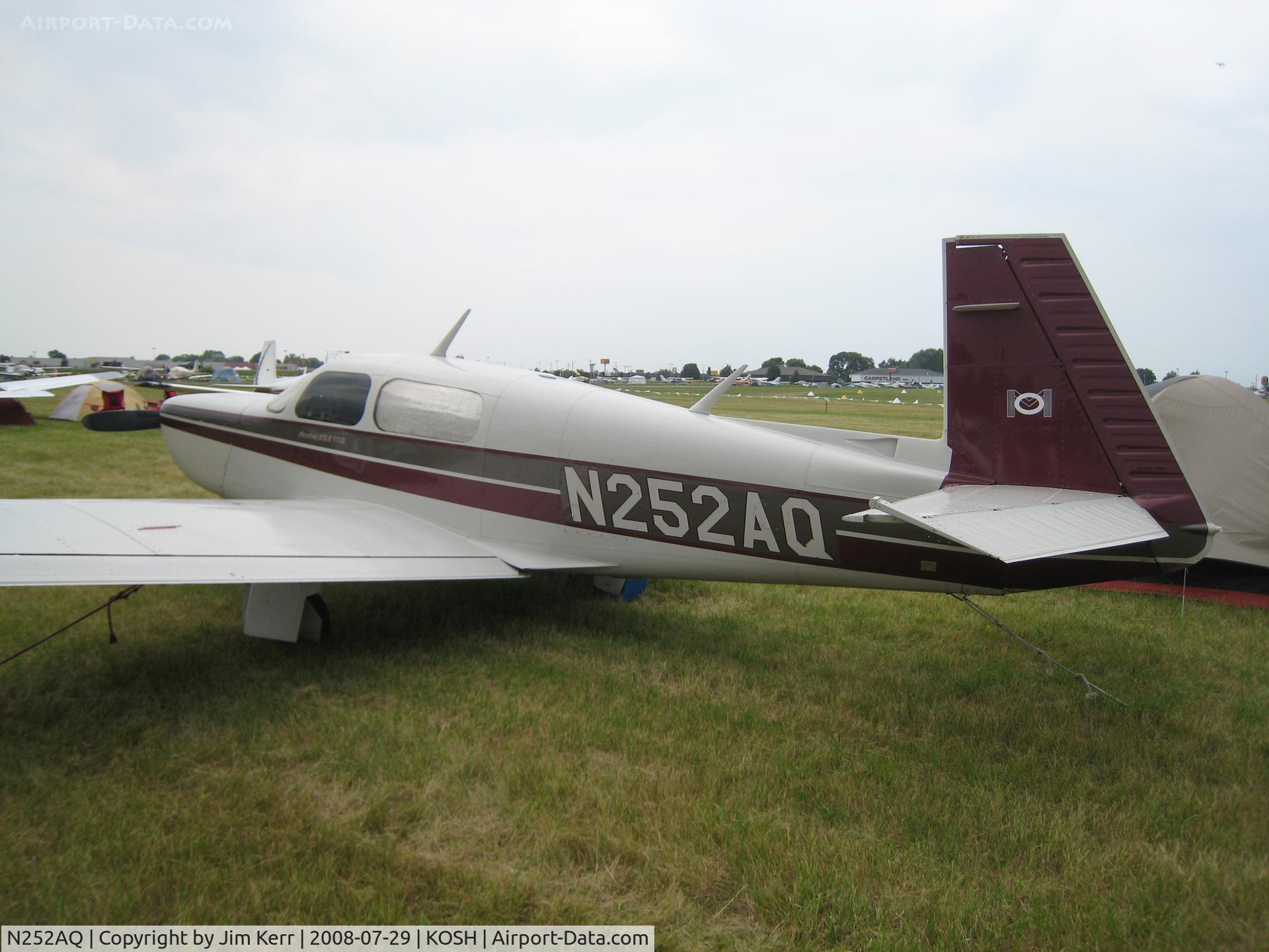 N252AQ, Mooney M20K C/N 25-1120, Mooney Caravan to Oshkosh 2008