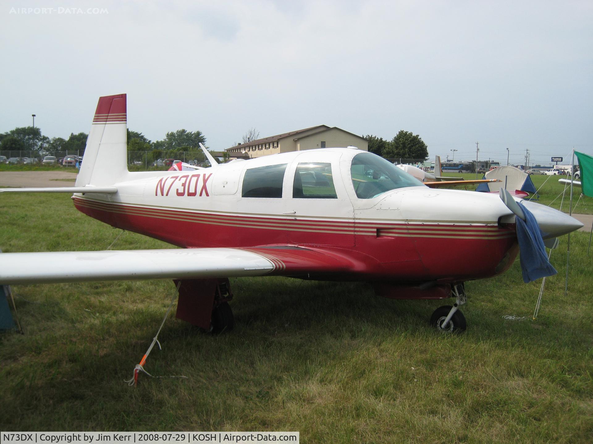 N73DX, 1964 Mooney M20C Ranger C/N 2868, Mooney Caravan to Oshkosh 2008