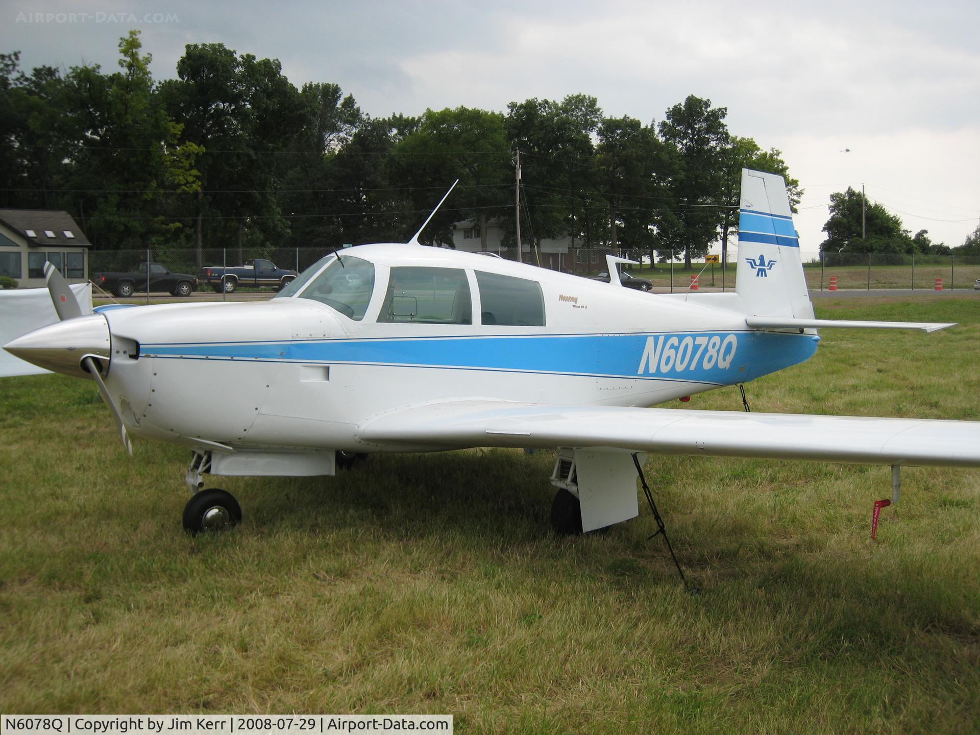 N6078Q, 1966 Mooney M20C Ranger C/N 3327, Mooney Caravan to Oshkosh 2008