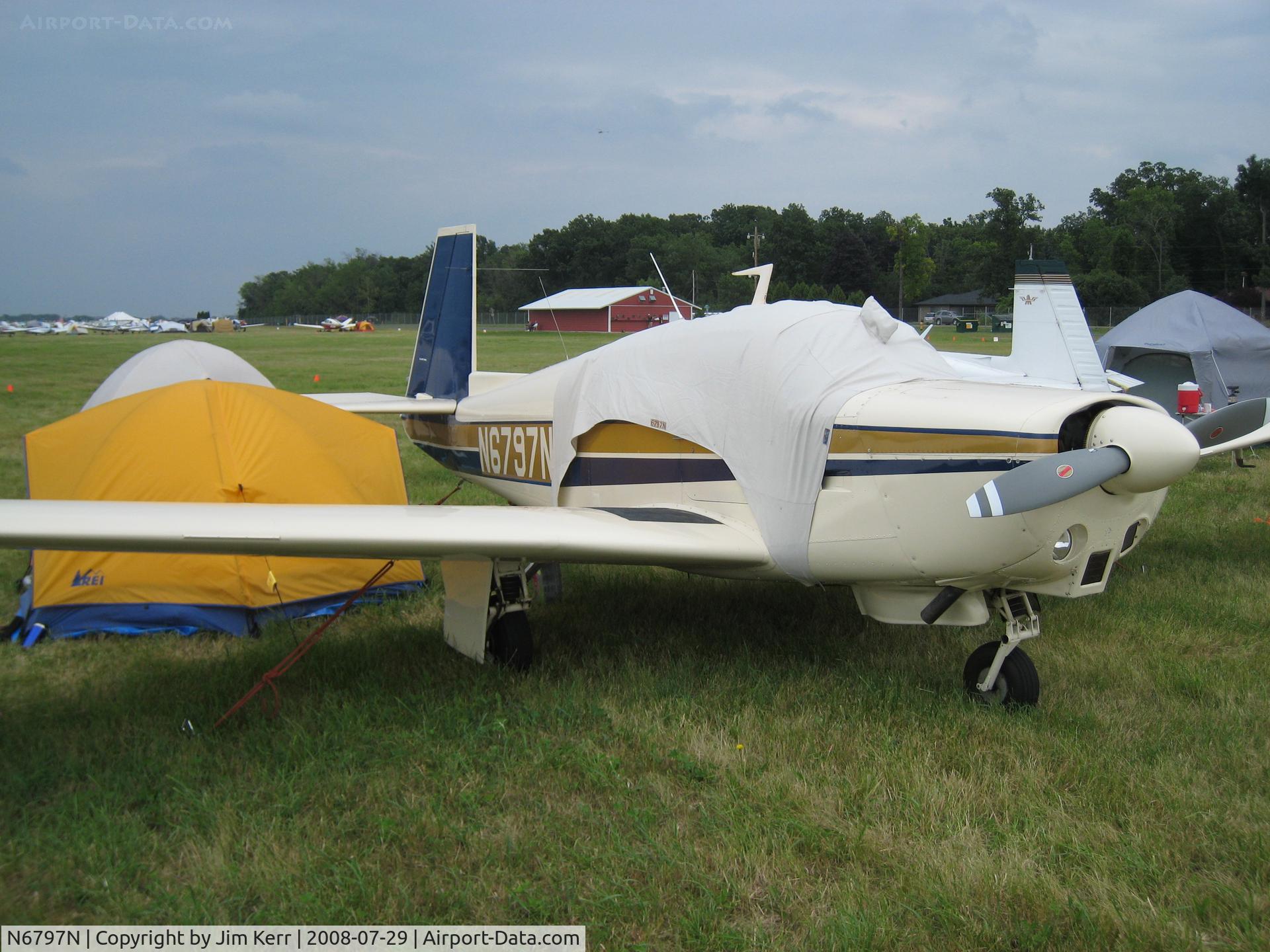 N6797N, 1968 Mooney M-20G Statesman C/N 680099, Mooney Caravan to Oshkosh 2008