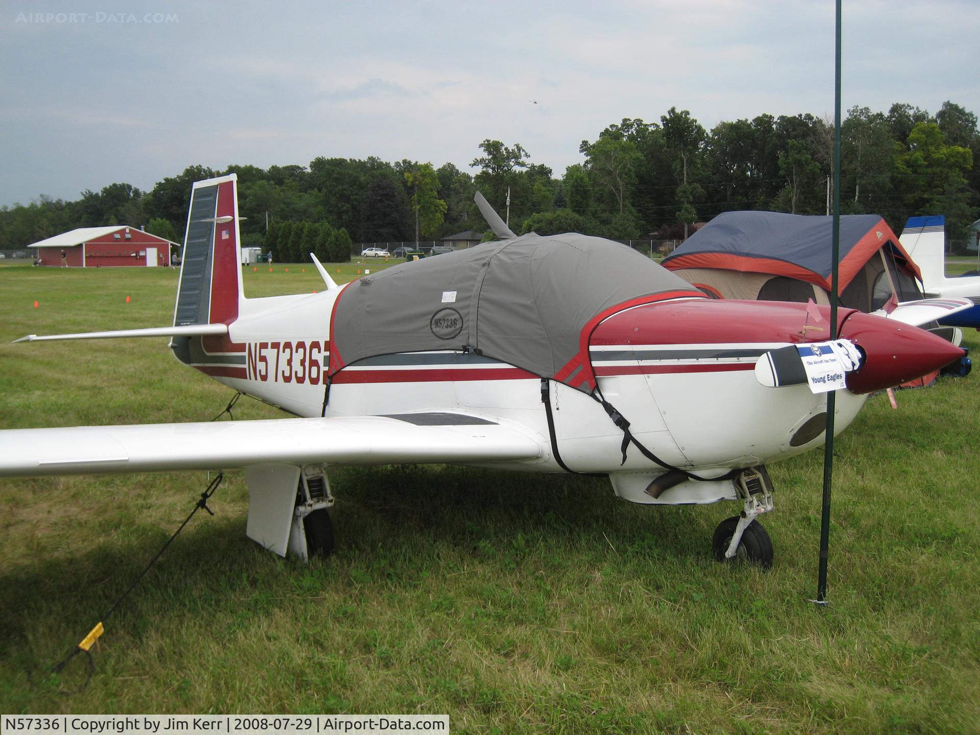 N57336, 1984 Mooney M20J 201 C/N 24-1441, Mooney Caravan to Oshkosh 2008
