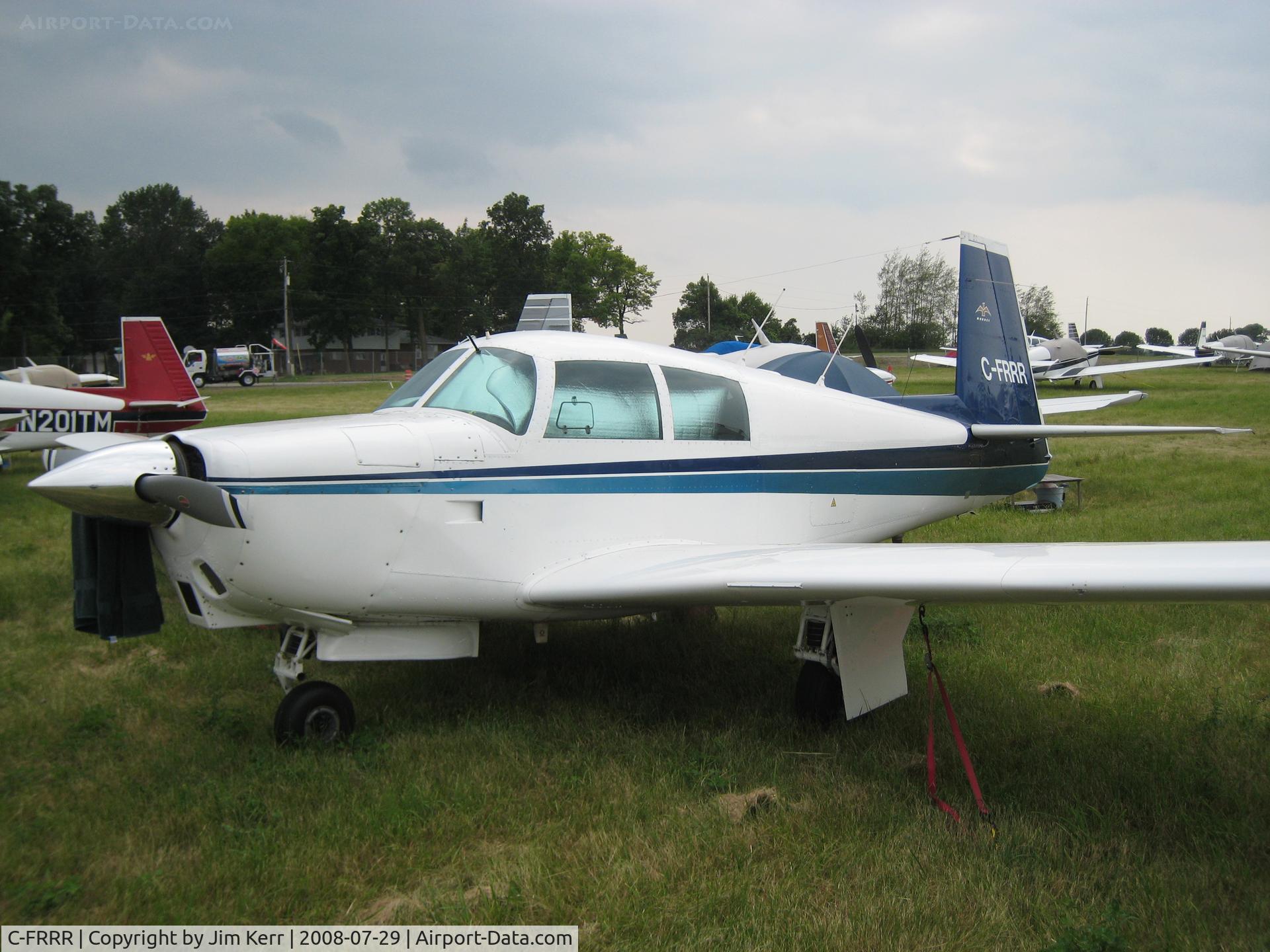 C-FRRR, 1964 Mooney M20C Ranger C/N 2876, Mooney Caravan to Oshkosh 2008