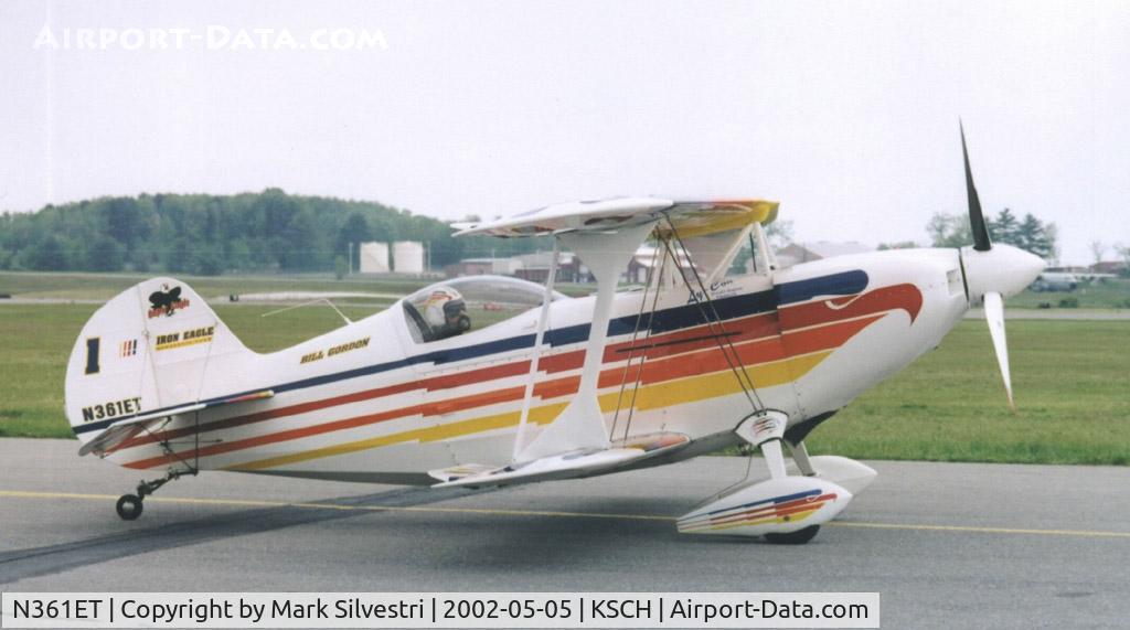N361ET, 1995 Christen Eagle II C/N 437, Schenectady 2002