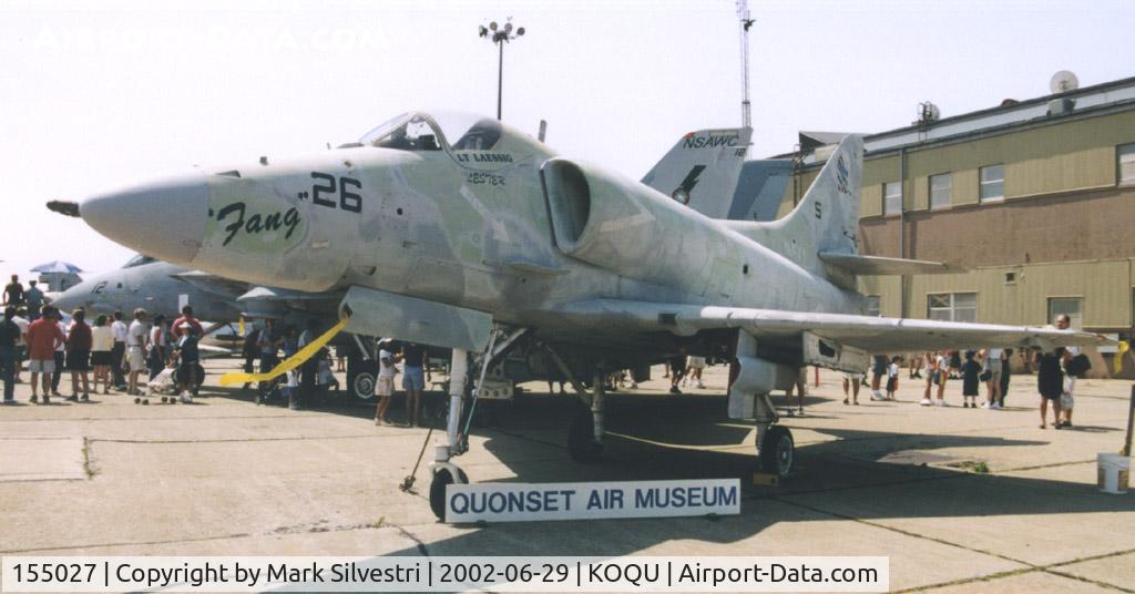 155027, Douglas A-4F Skyhawk C/N 13843, Quonset Point 2002