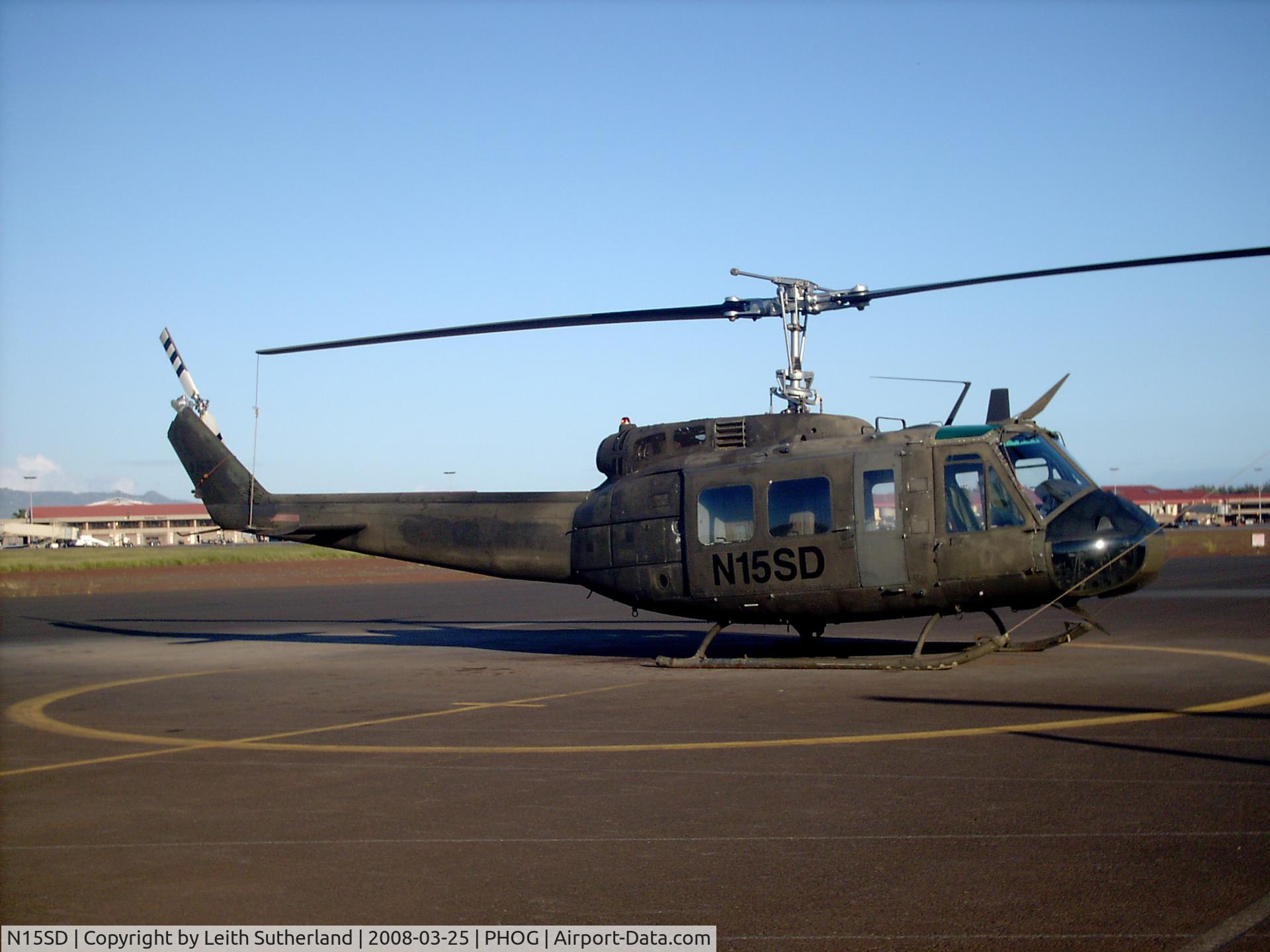 N15SD, 1964 Bell UH-1H Iroquois C/N 4113, Pix taken in march 2008