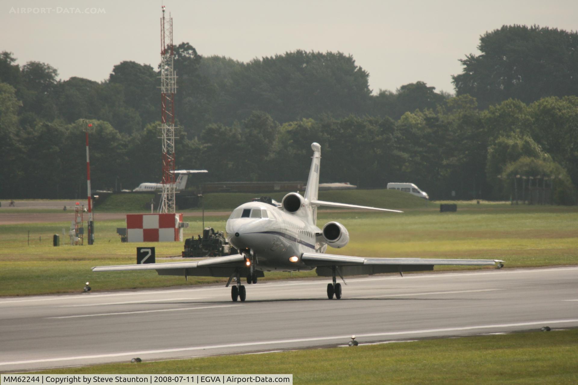 MM62244, 2005 Dassault Falcon 900EX C/N 149, Taken at the Royal International Air Tattoo 2008 during arrivals and departures (show days cancelled due to bad weather)