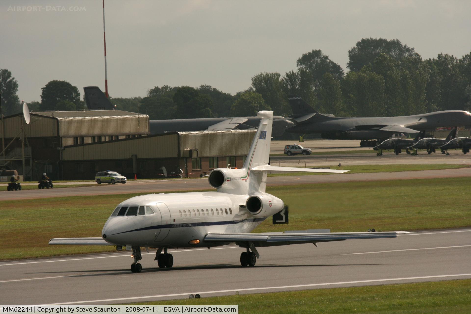 MM62244, 2005 Dassault Falcon 900EX C/N 149, Taken at the Royal International Air Tattoo 2008 during arrivals and departures (show days cancelled due to bad weather)