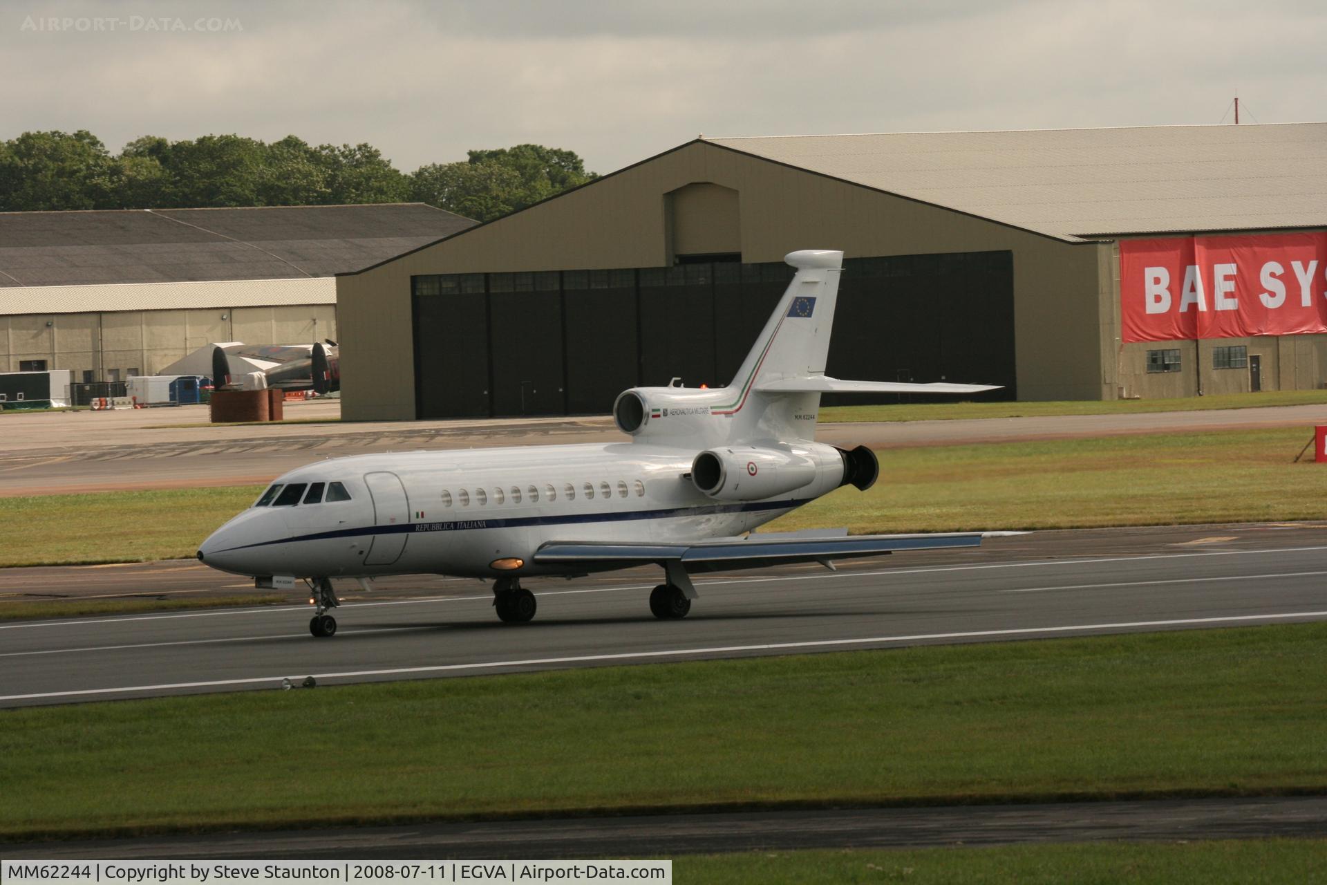 MM62244, 2005 Dassault Falcon 900EX C/N 149, Taken at the Royal International Air Tattoo 2008 during arrivals and departures (show days cancelled due to bad weather)