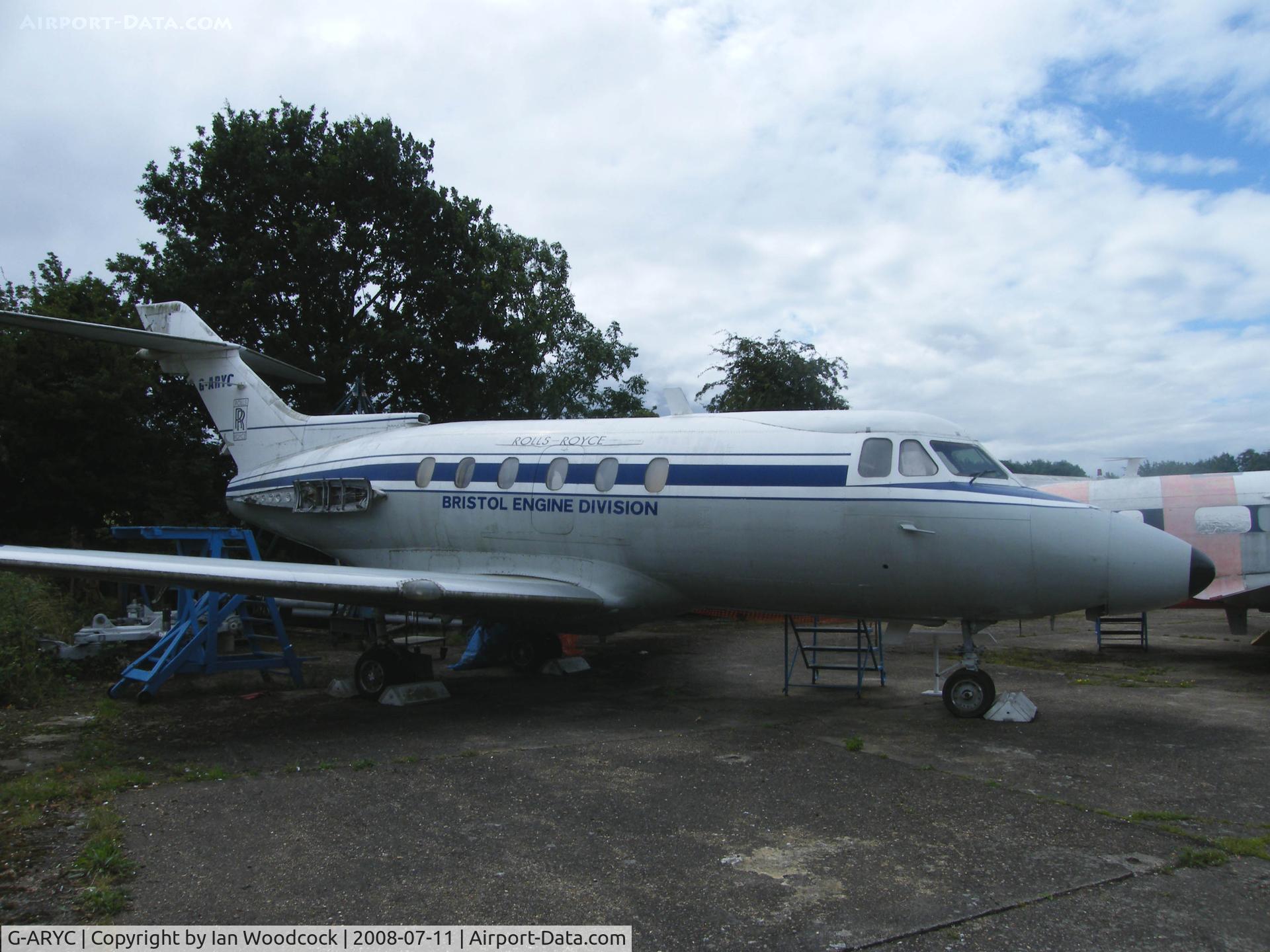 G-ARYC, 1963 De Havilland DH-125 Series 1/521 C/N 25003, de Havilland DH-125 Series 1/Preserved,de Havilland Heritage Museum,London-Colney