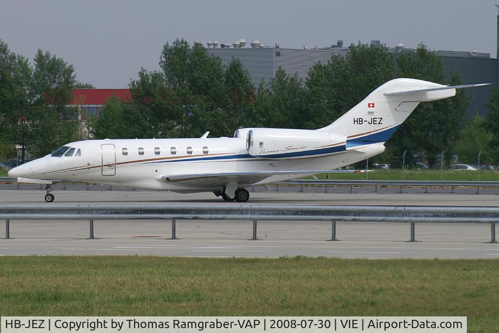 HB-JEZ, 2002 Cessna 750 Citation X Citation X C/N 750-0179, TAG Aviation Cessna 750 Citation X